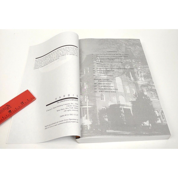 VTG Converse College Alumnae Directory 1999 Spartanburg South Carolina Softcover - Picture 9 of 9